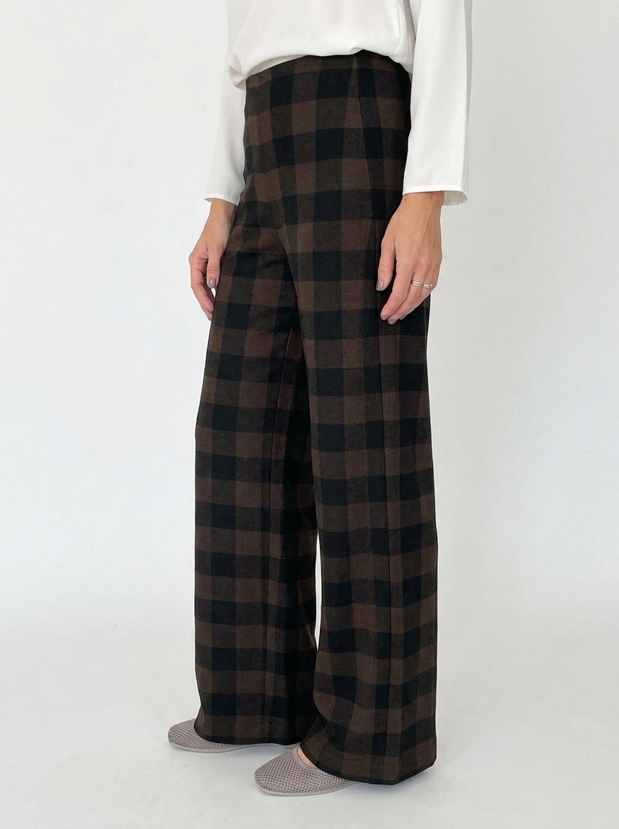 Pantalon Agoefilo Cuadros Ancho