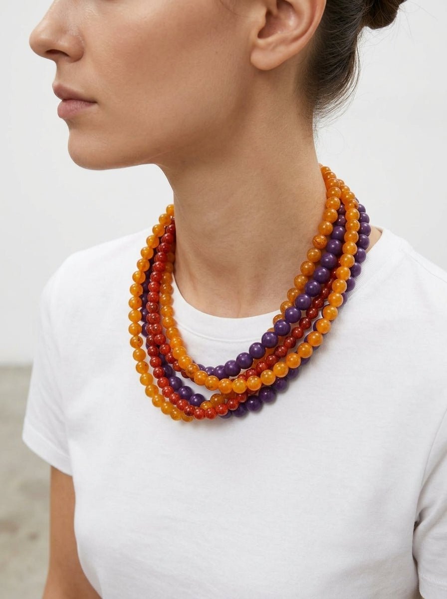 Collar Fabrizio Marcantelli Regina Multicolor