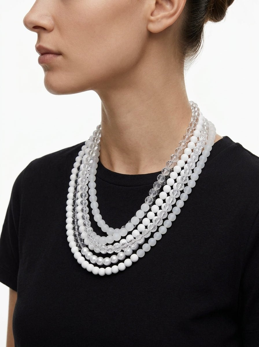 Collar Fabrizio Marcantelli Regina Blanco