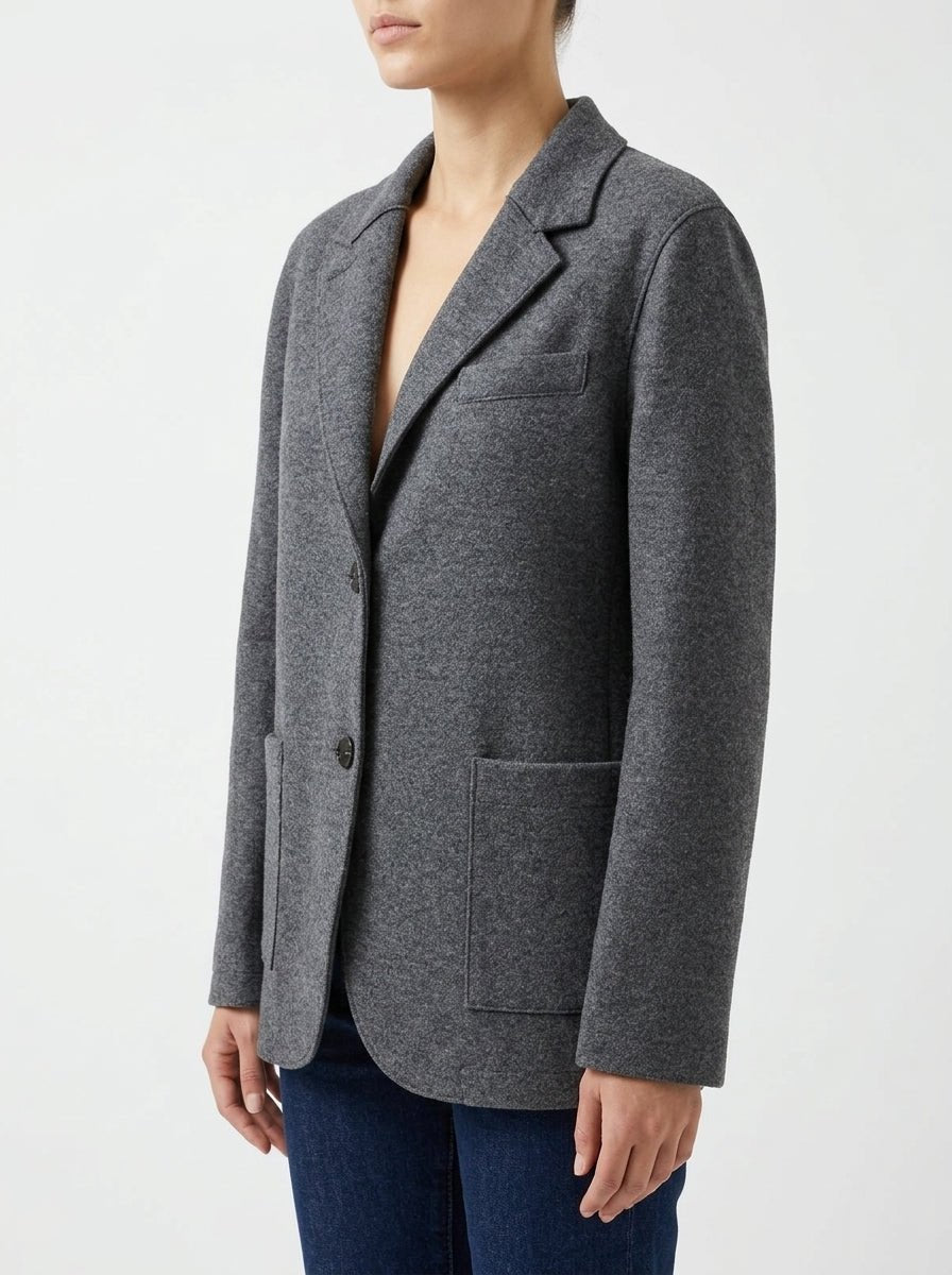 Blazer Harris Wharf London Lana Gris Oscuro