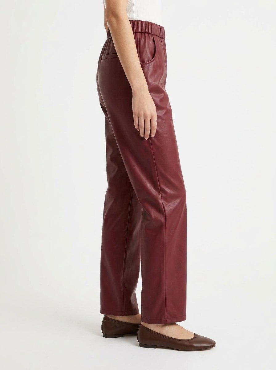 Pantalón AgoeFilo Via Flaminia Granate