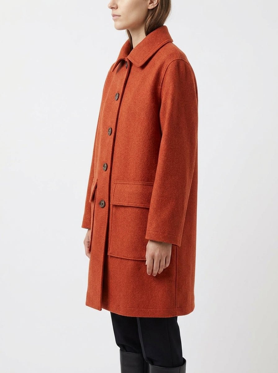 Abrigo Ewooluzione Lea Naranja
