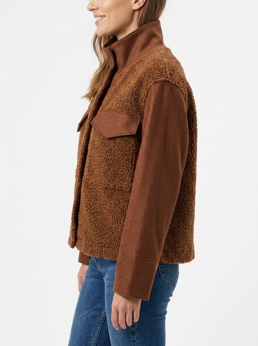 Chaqueta Evoluzione Jessica Marrón