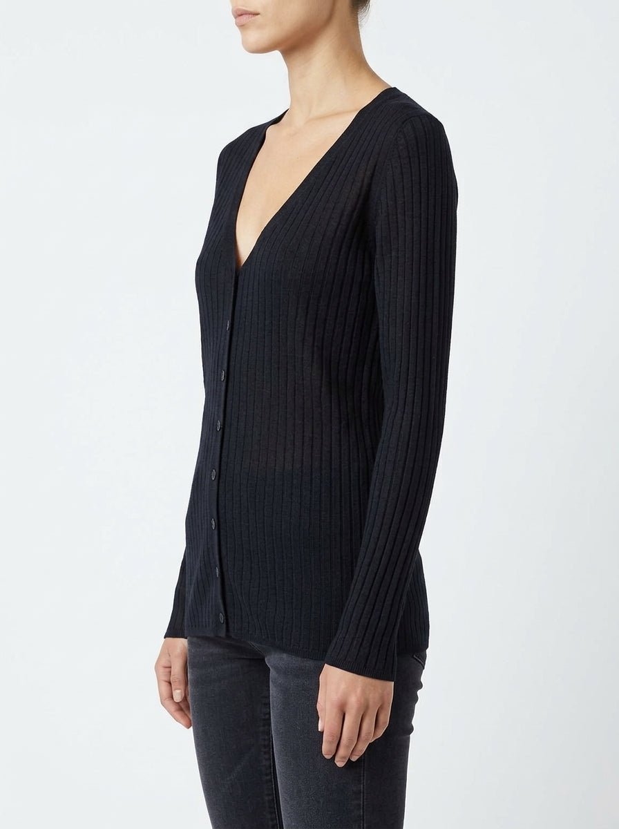Cardigan C.T. Plage Canalé Azul Marino