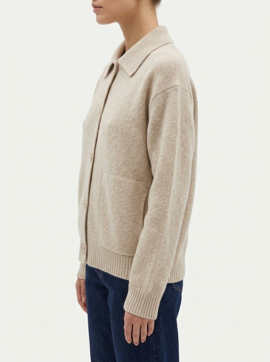 Cardigan C.T.Plage Polo Marfil