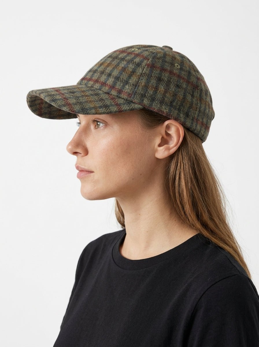 Gorra Save The Duck Janim Cuadros Verde