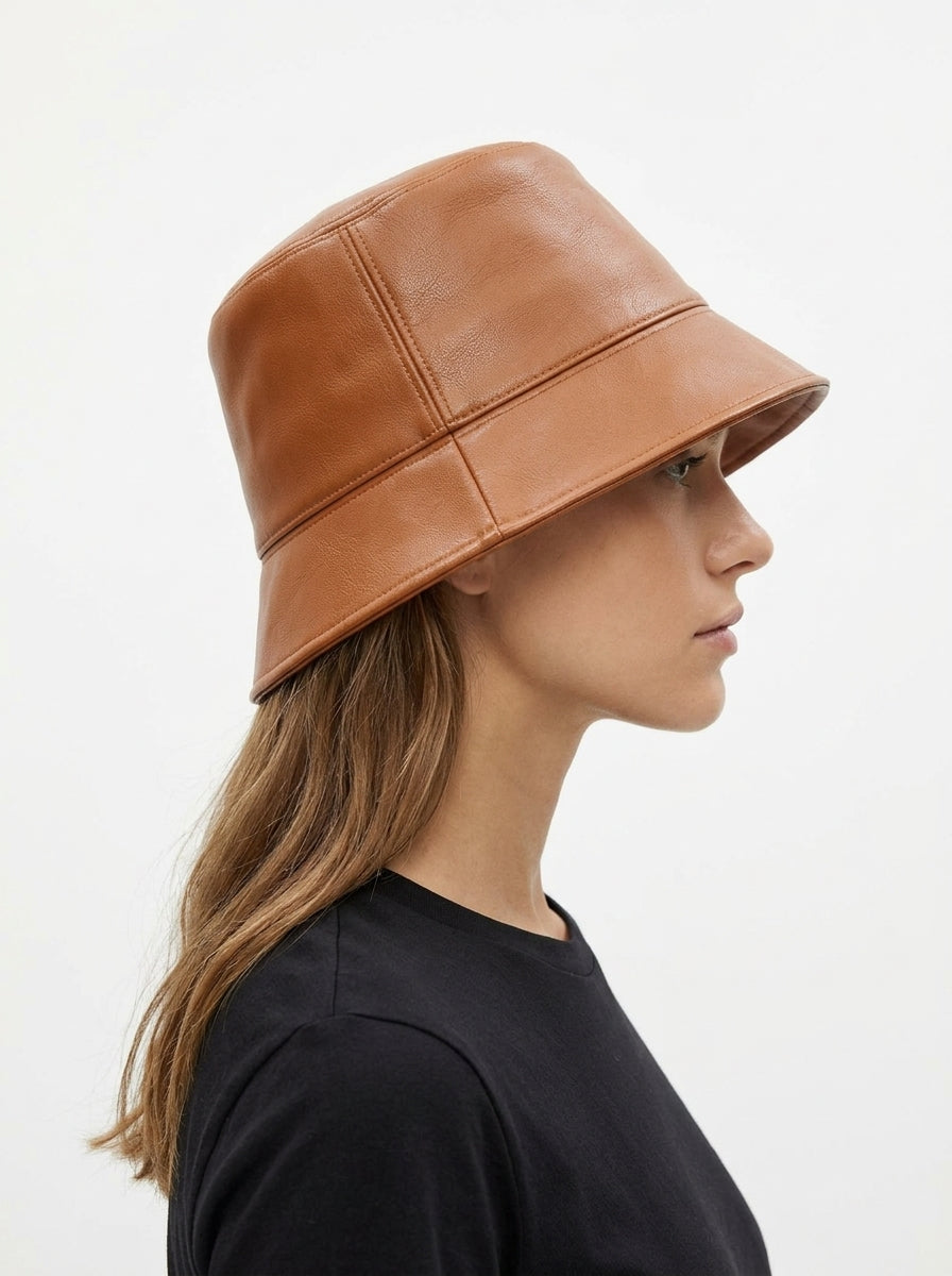 Sombrero Il Baco Da Seta Polipiel Marrón