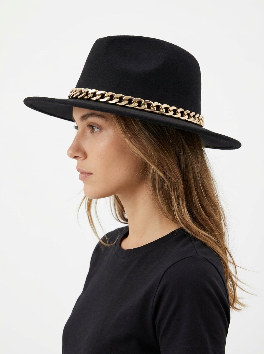 Sombrero Il Baco Da Seta Cadena Negro