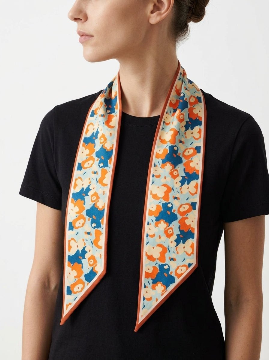 Twilly Il Baco Da Seta Flores Naranja