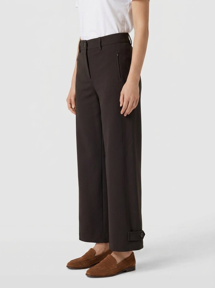 Pantalón Andam Trabilla Marrón