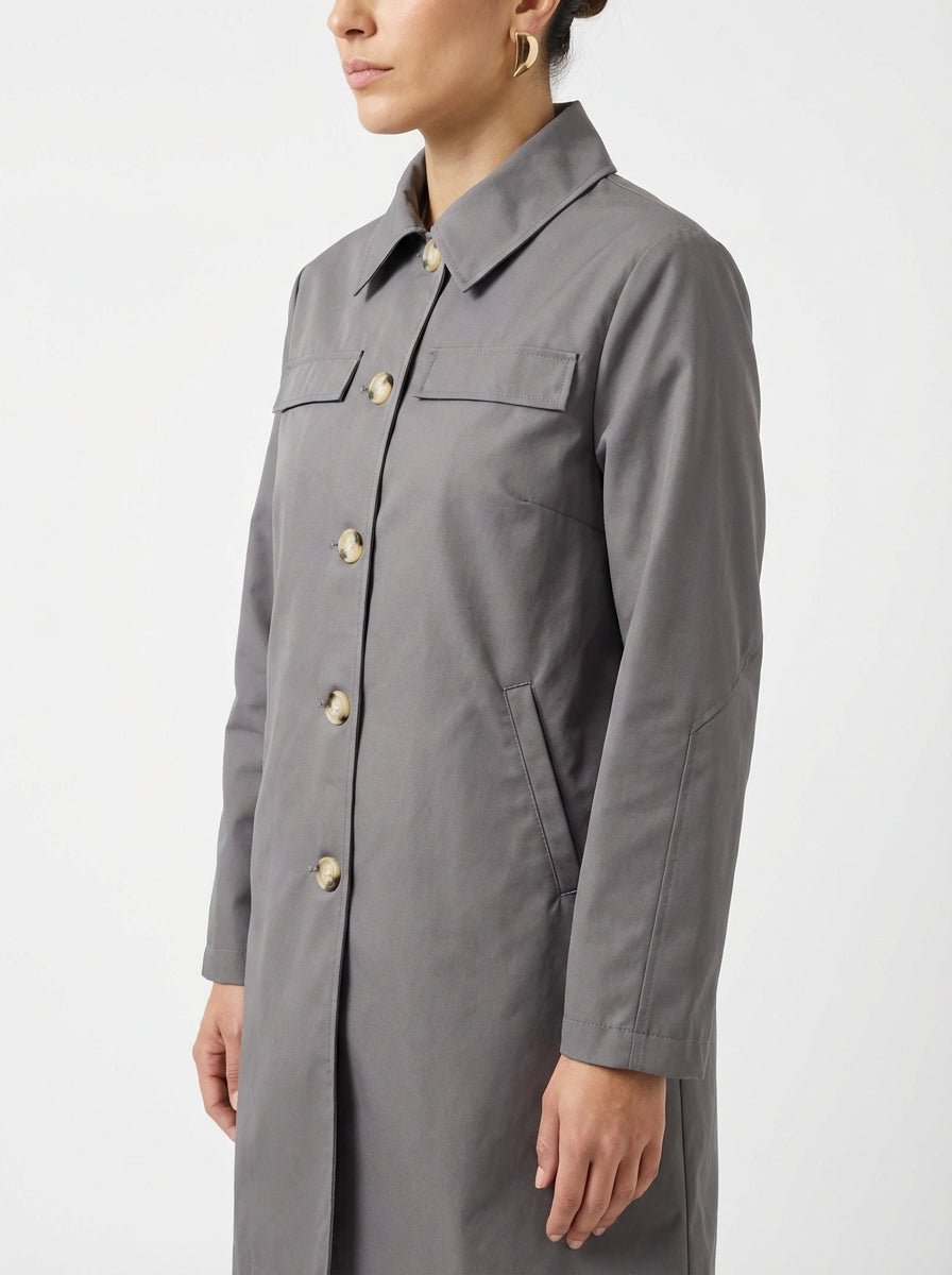 Trench grigio Ewolluzione Battagio
