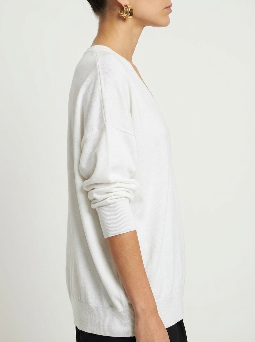 Jersey Base Milano Manga Larga Blanco