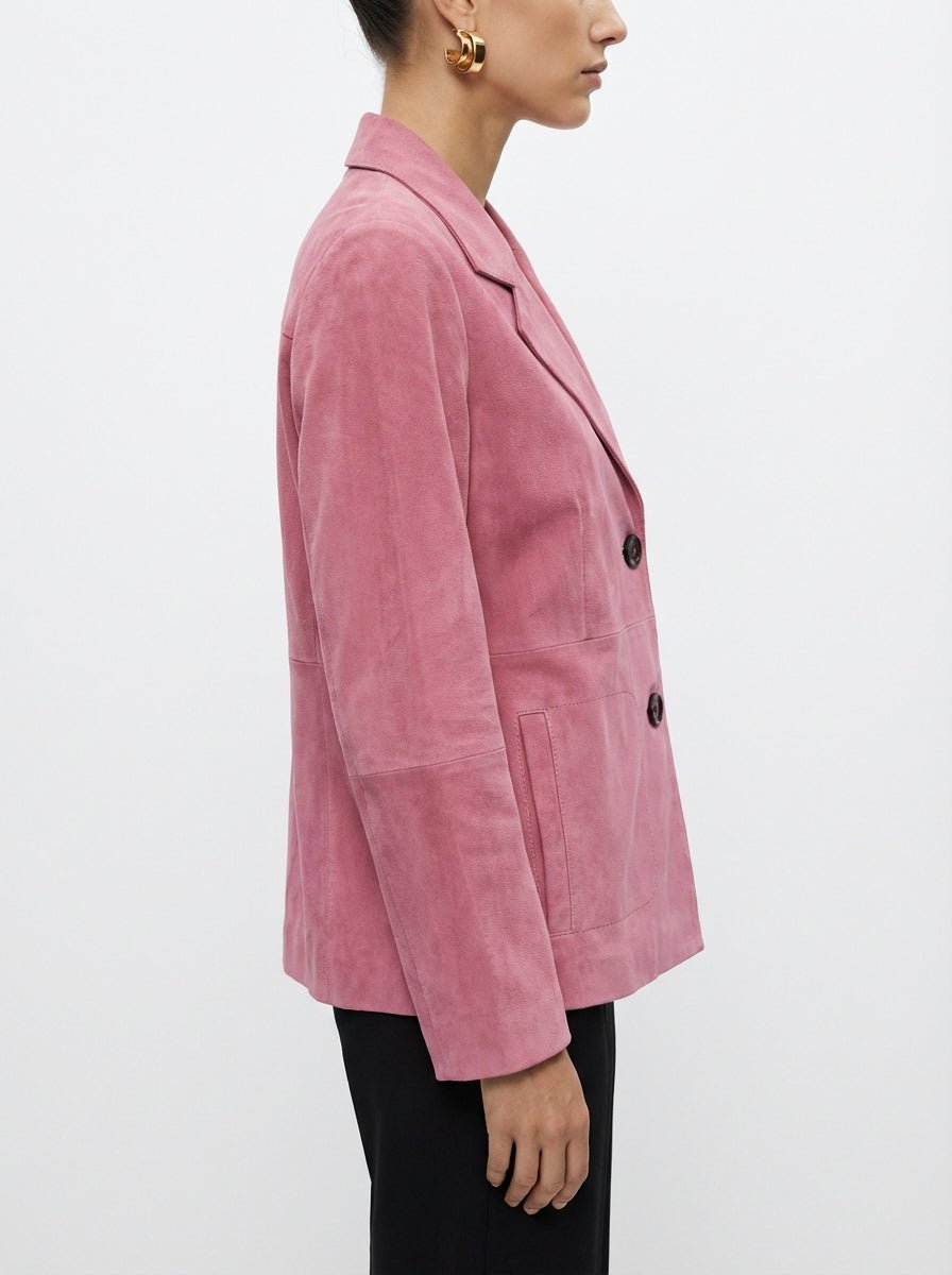 Veste Agoefil en Daim Rose