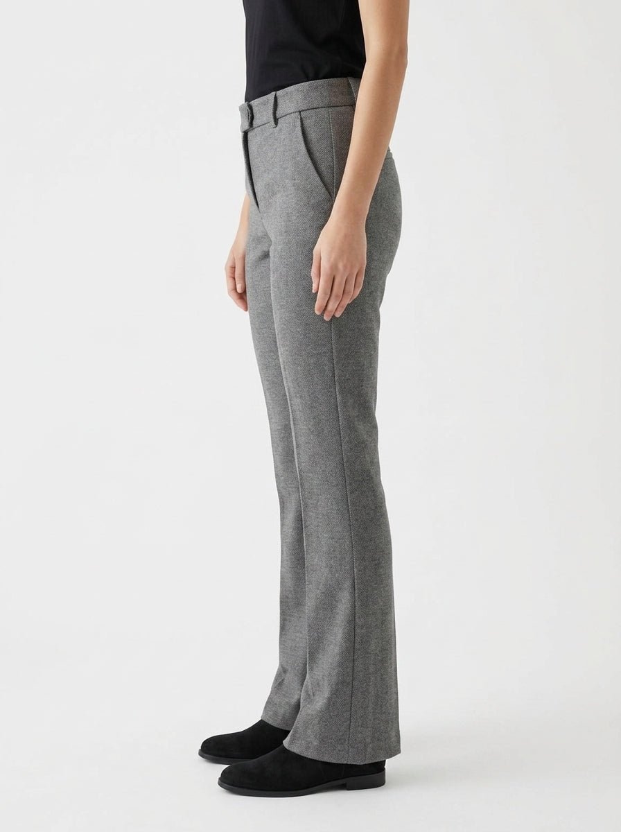 Pantalón Andam Espiga Gris