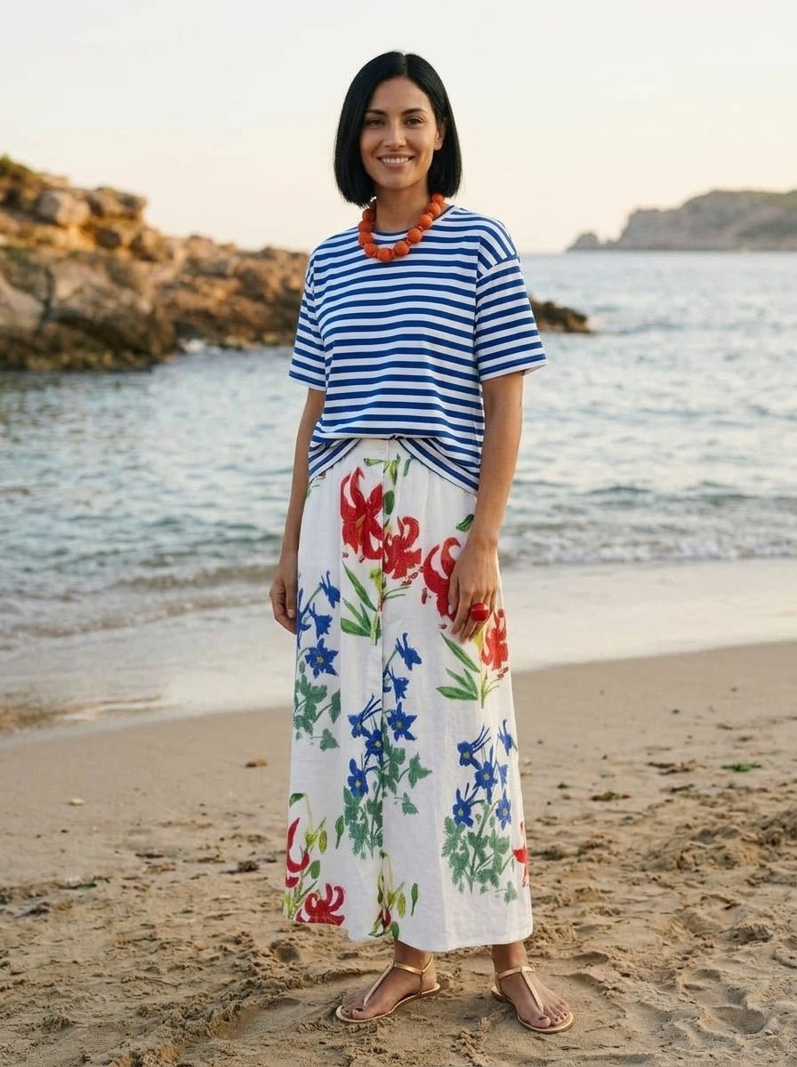 Falda Xiwikj Camilla Flores