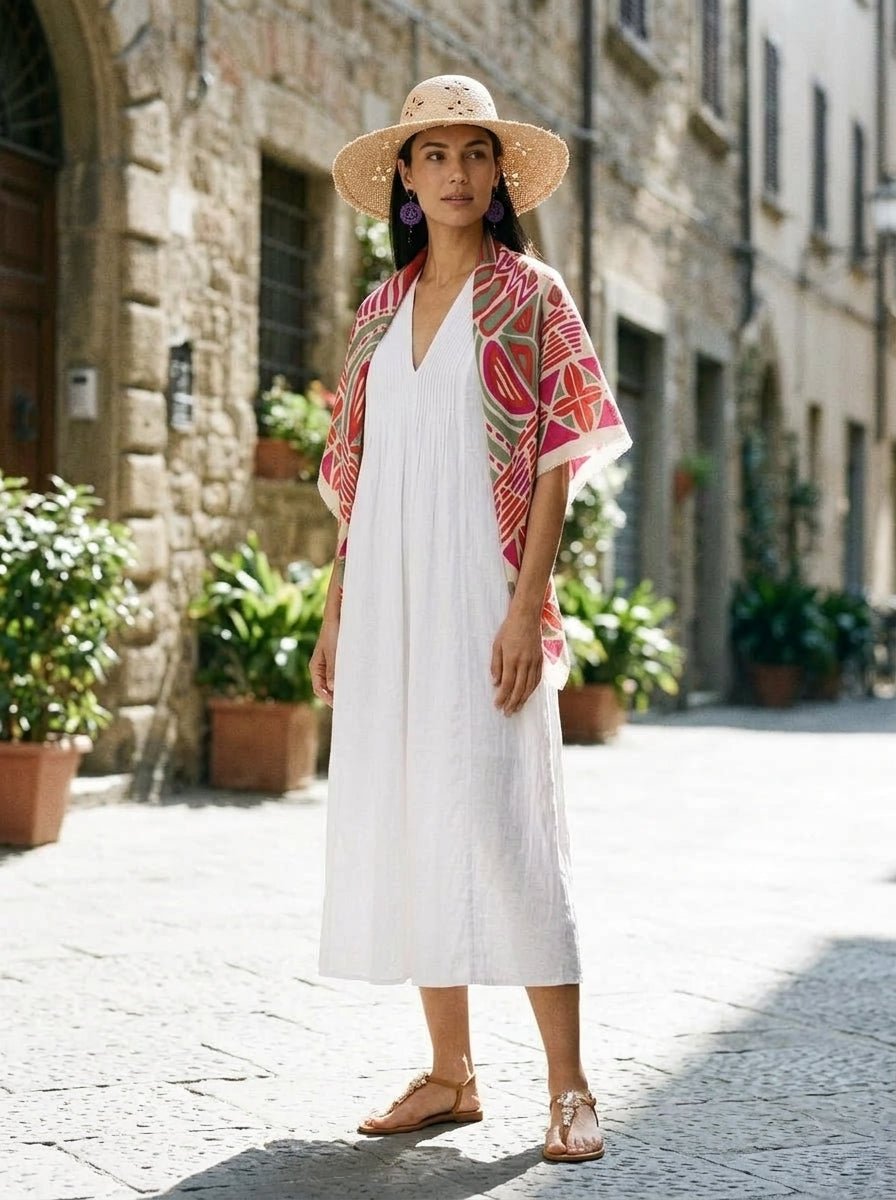 Abito bianco Amy di etica Zen