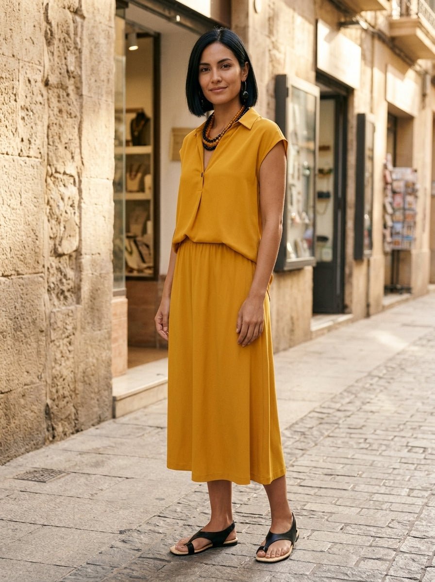 Blusa Penn&ink NY Lynn Mostaza
