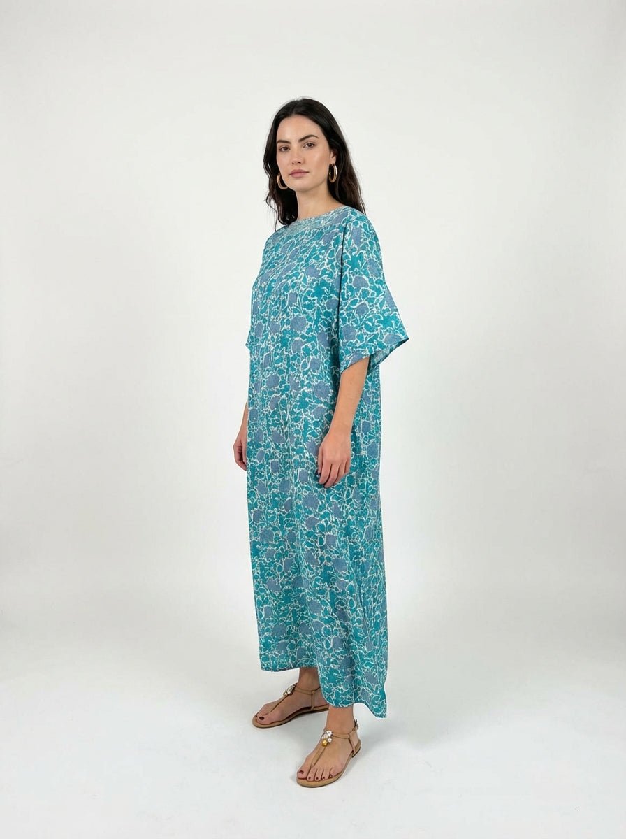 Cafcan Mondo e Colori Seda Estampado Flores Jamaica