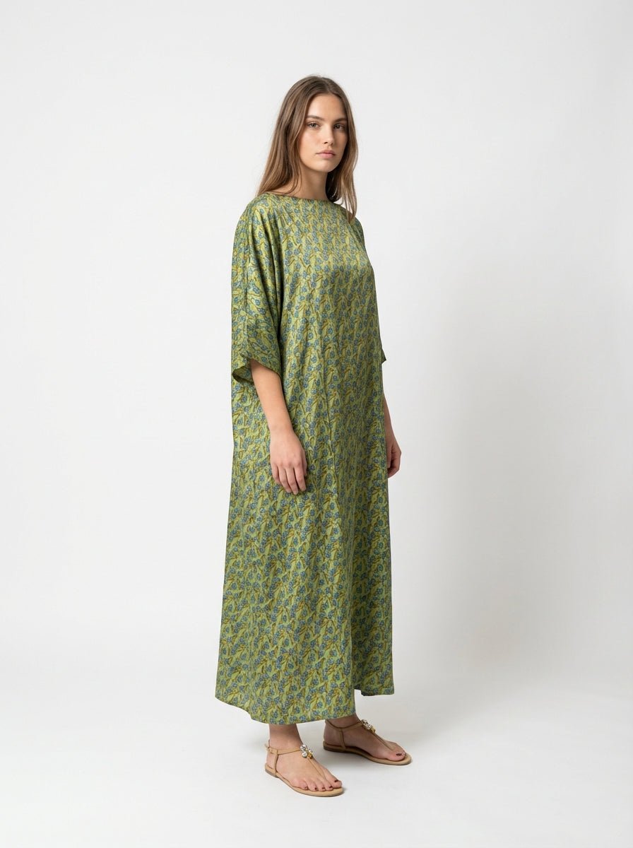 Cafcan Mondo e Colori Seda Estampado Flor Nemesia