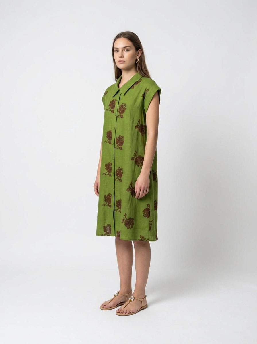 Vestido Camisero Justmine Bordado