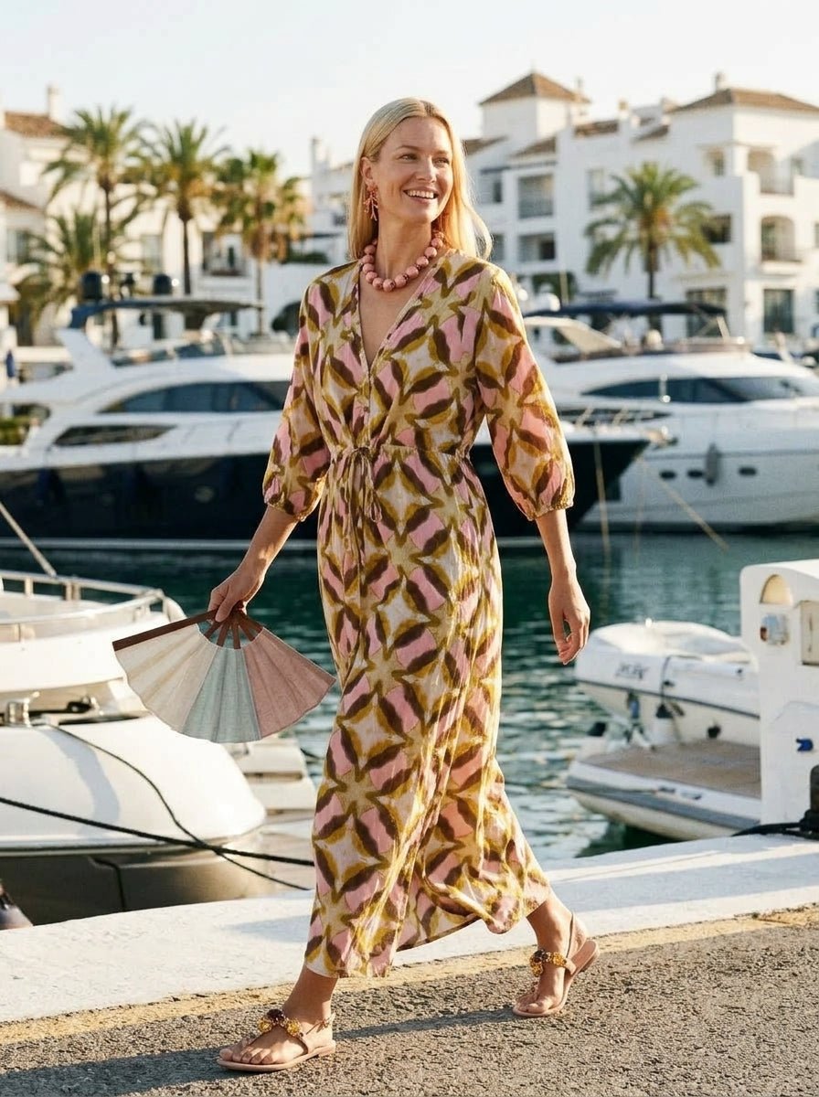 Vestido One Season Bryon Tobago Rosa