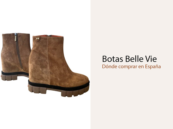 ¿Dónde comprar botas Belle Vie en España?