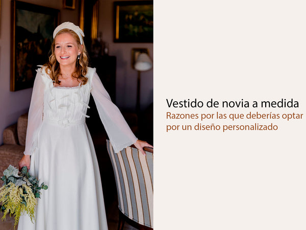vestido de novia a medida en Valencia