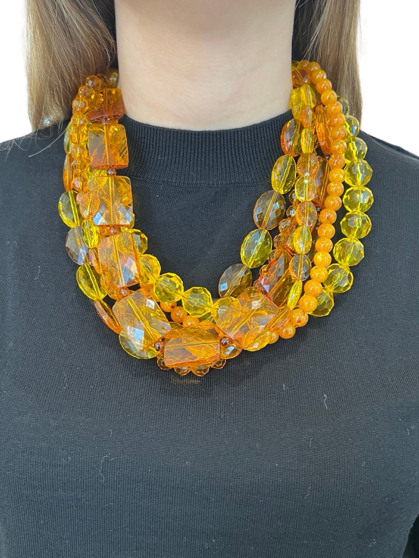 Fabrizio Marcantelli Osaka Yellow Necklace