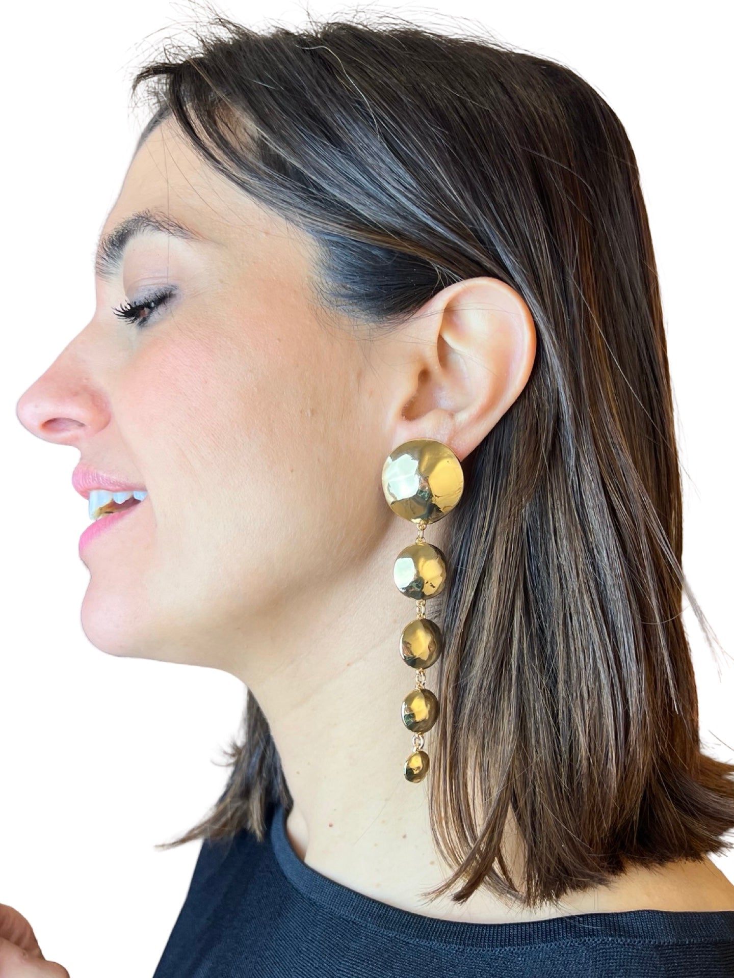 Pendientes Liviana Conti Circulos Dorado