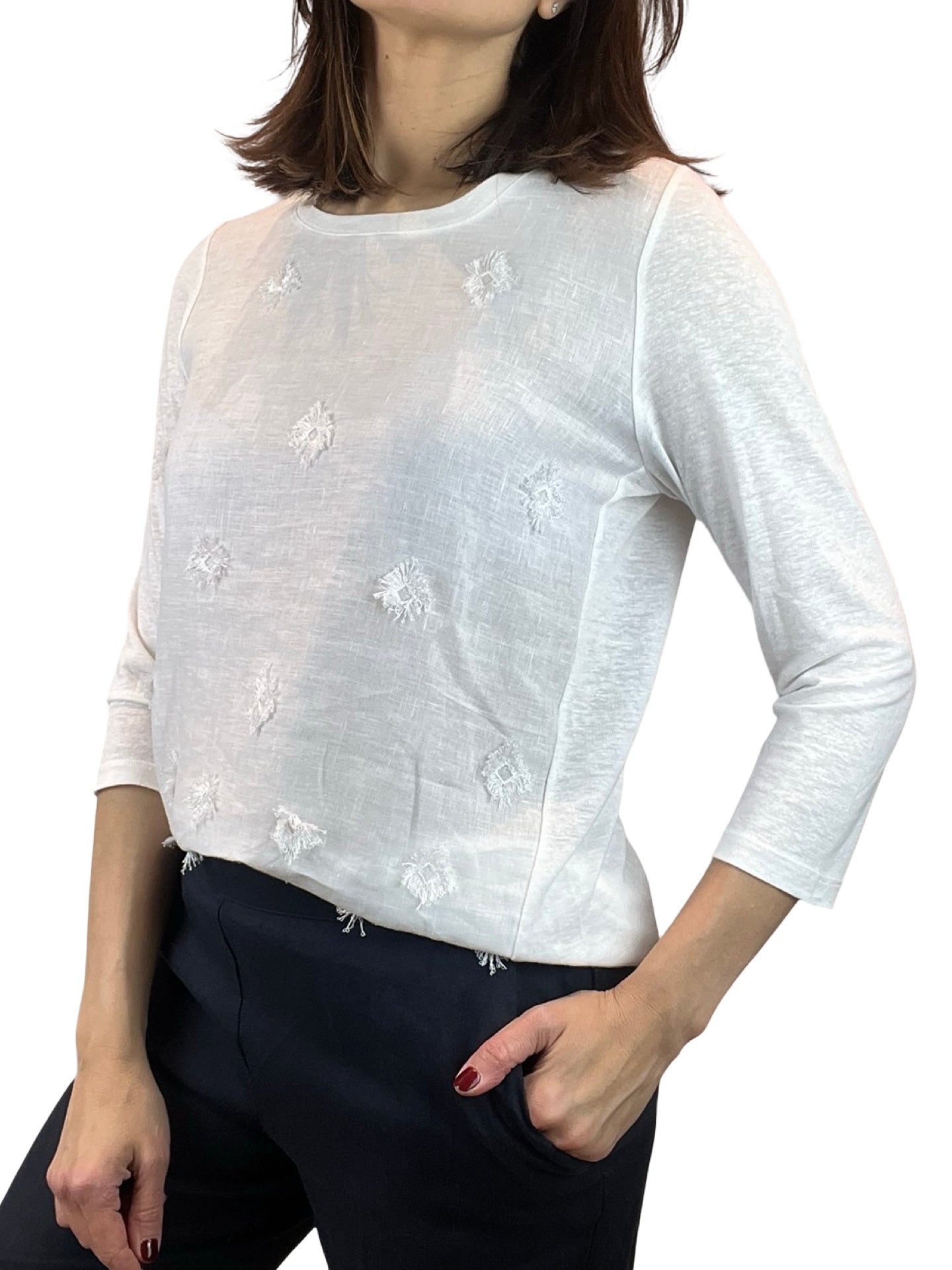 Camiseta Whyci Milano Bordada