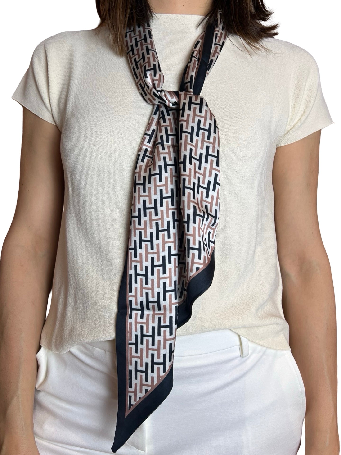 Twilly Il Baco Da Seta Estampado H