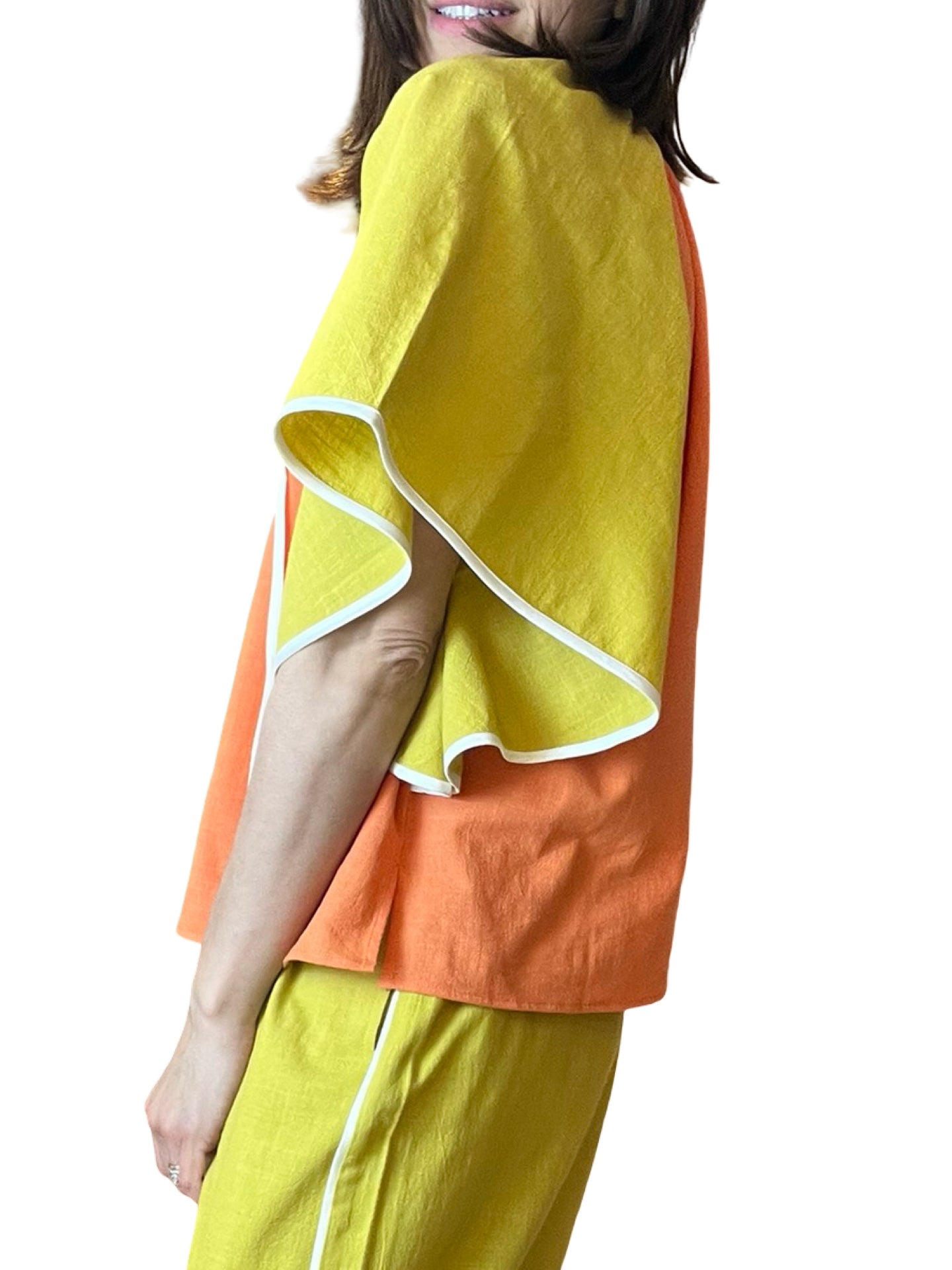 Blusa Mapoésie Lazos Bicolor