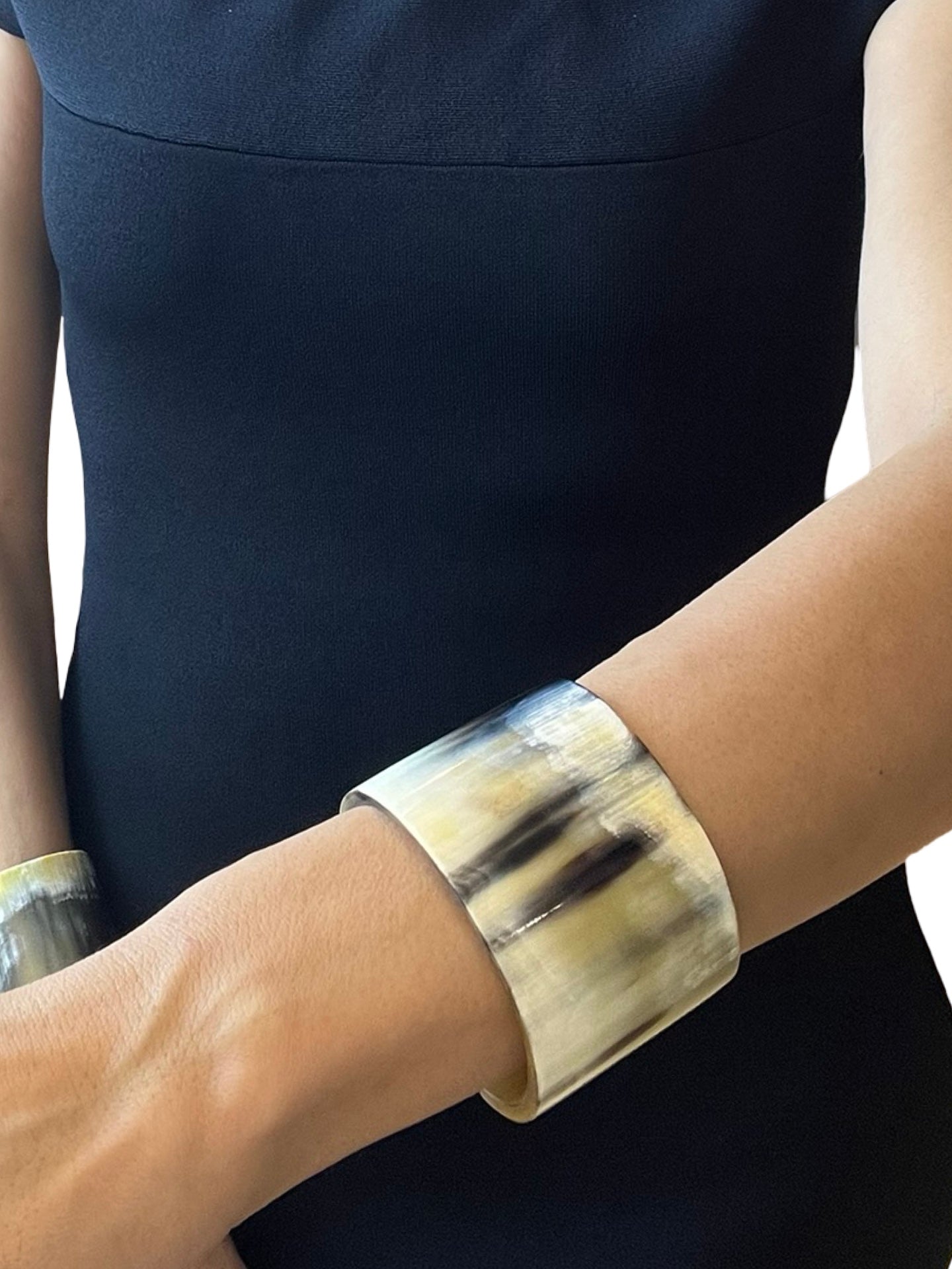 Brazalete Liviana Conti Cuerno Negro