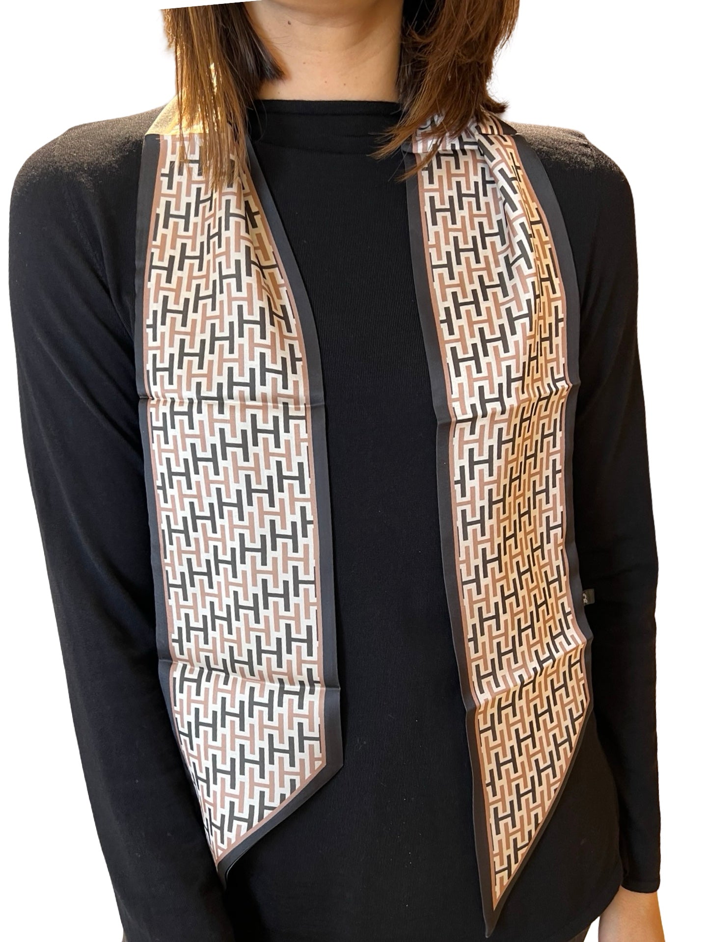 Twilly Il Baco Da Seta Estampado H