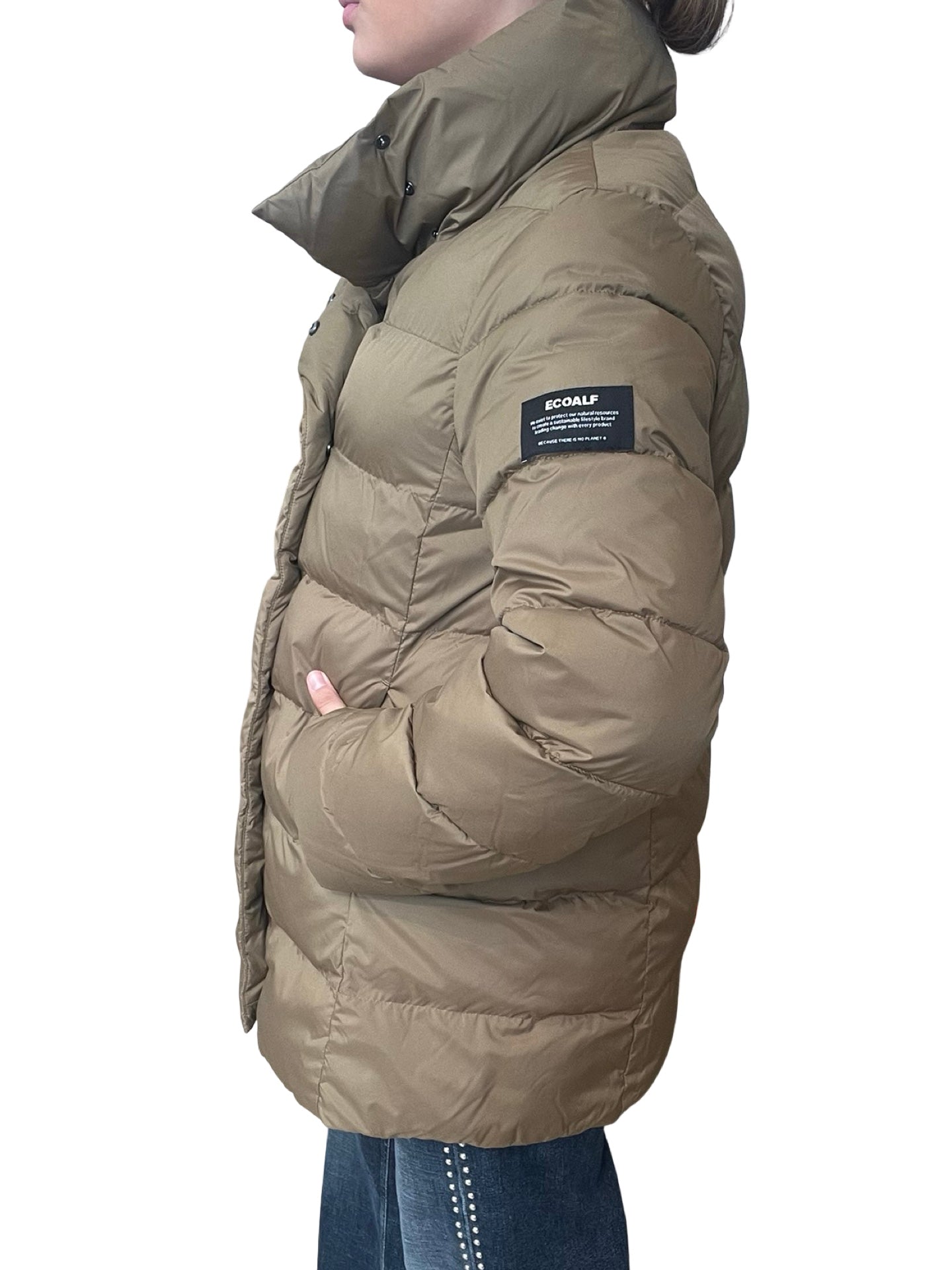 Piumino Ecoalf Moore Biscotti