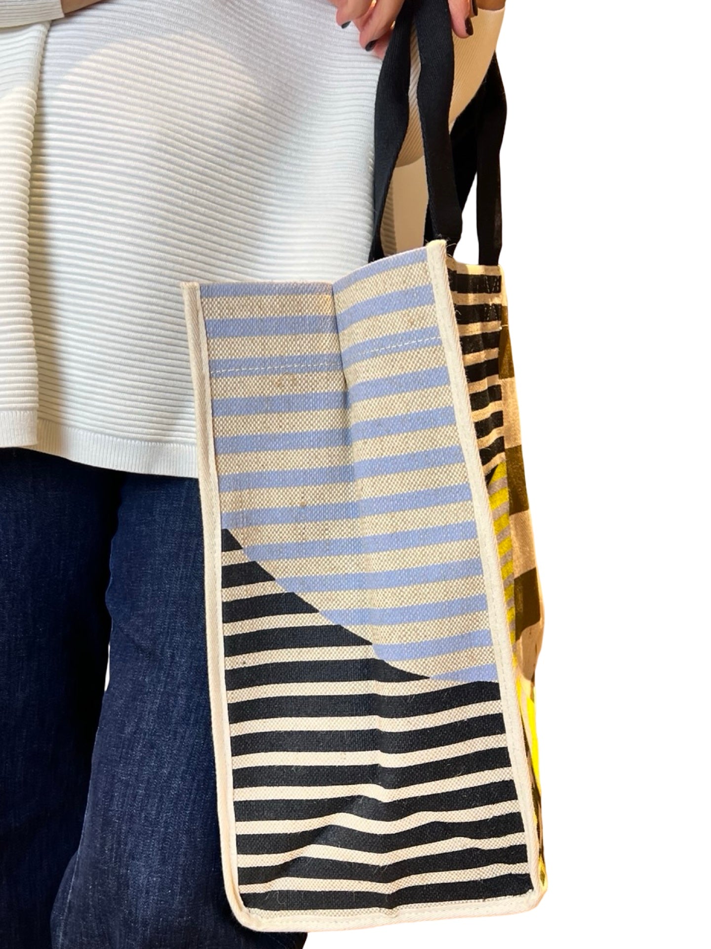 Bolso Mapoésie Yute Rayas