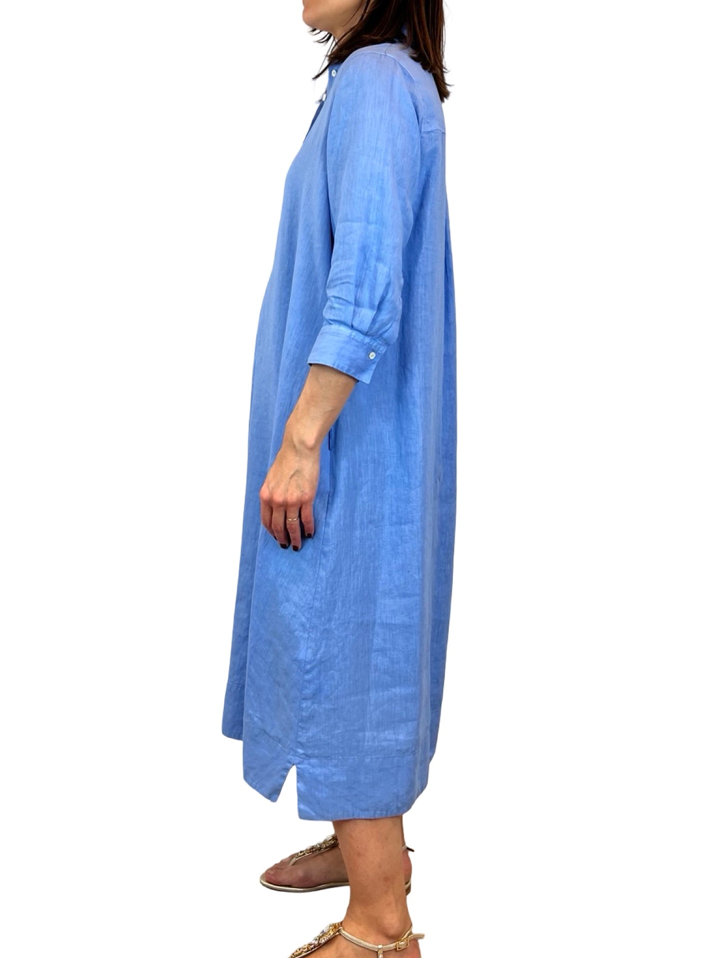 Vestido Rosso 35 Camisero Manga Francesa