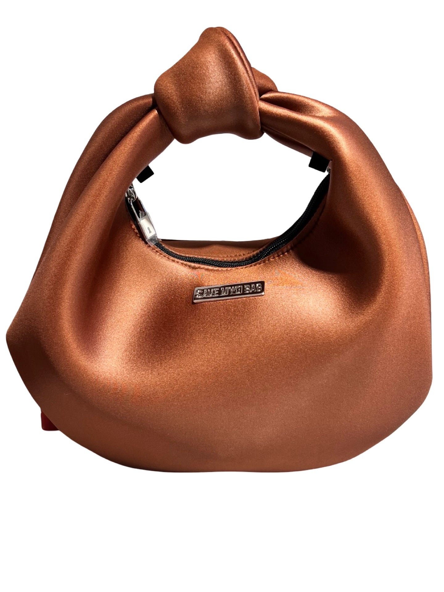 Bolso Save My Bag Candy Metalic Cognac