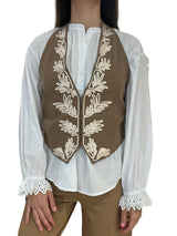 Diega Embroidered Vest