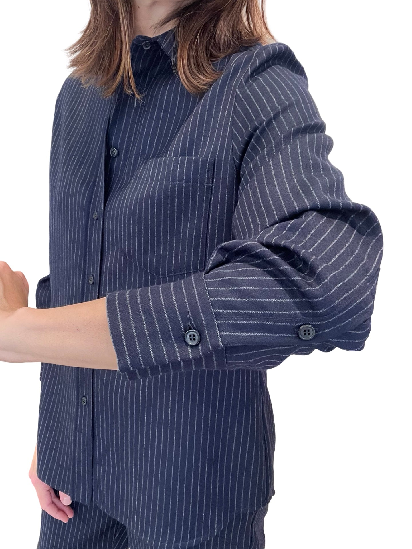 Camicia a Righe Rosso35