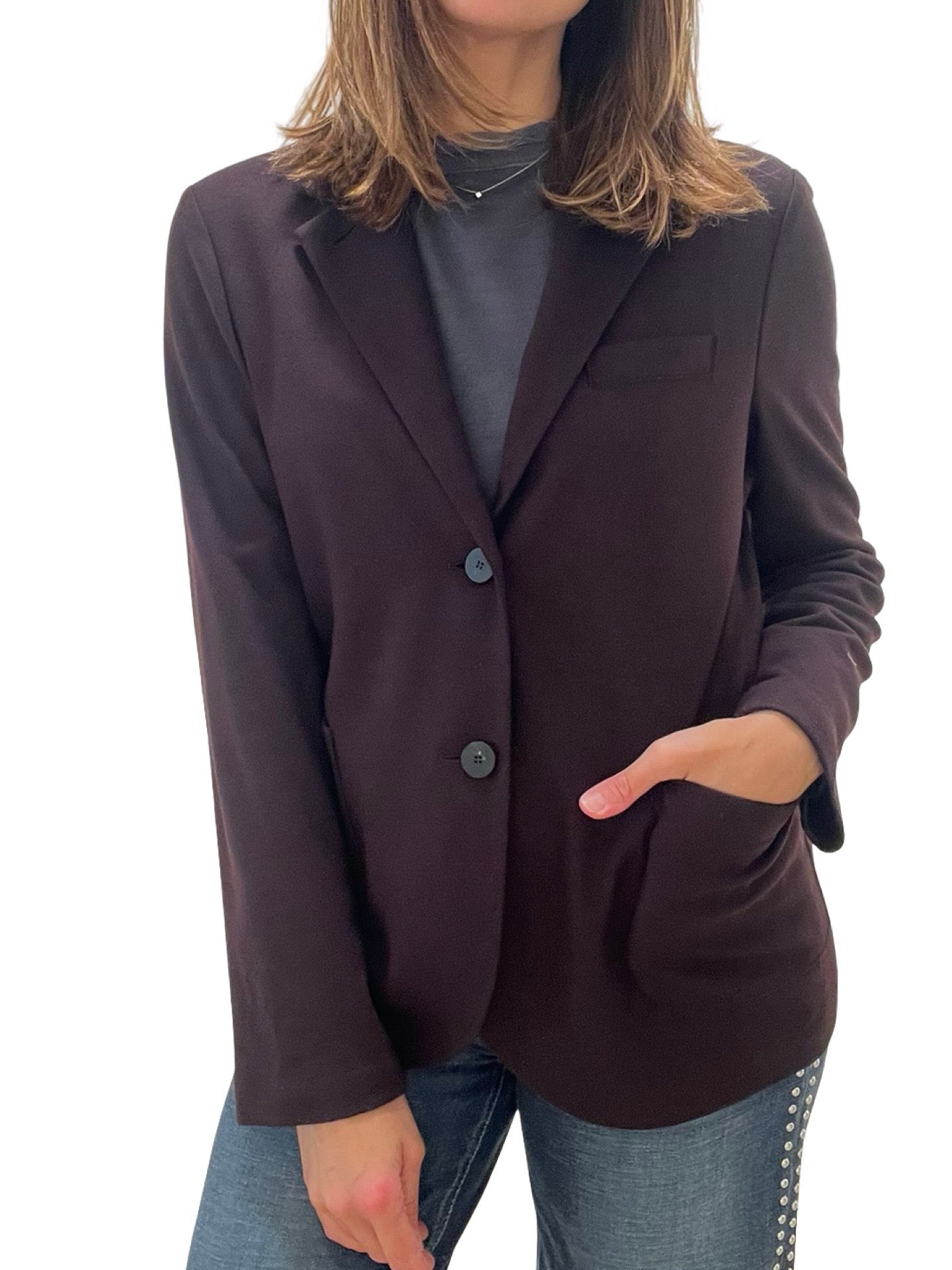 Blazer Lisa Merino Harris Wharf London Burdeos