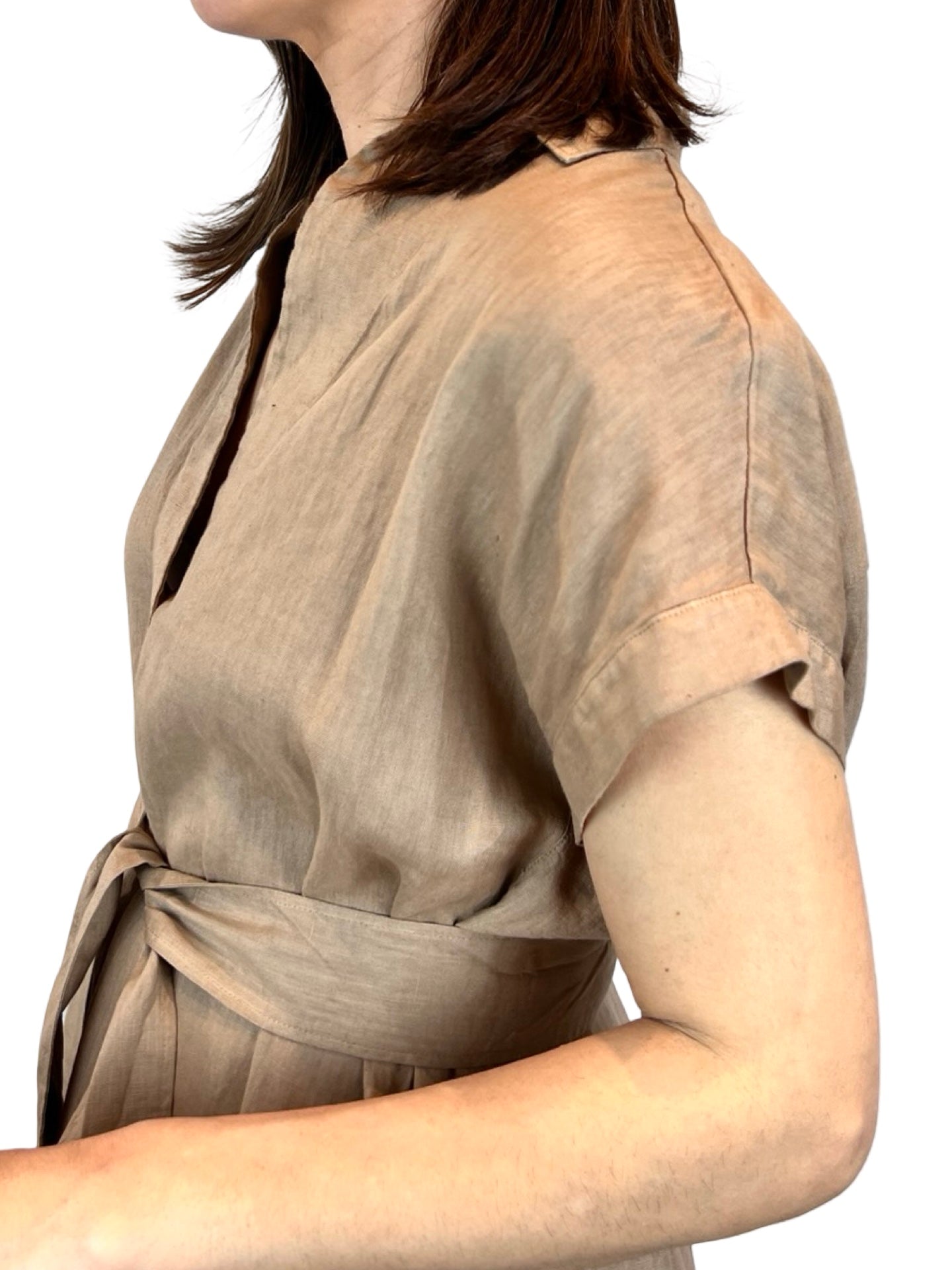 Vestido Rosso35 Pico Manga Corta