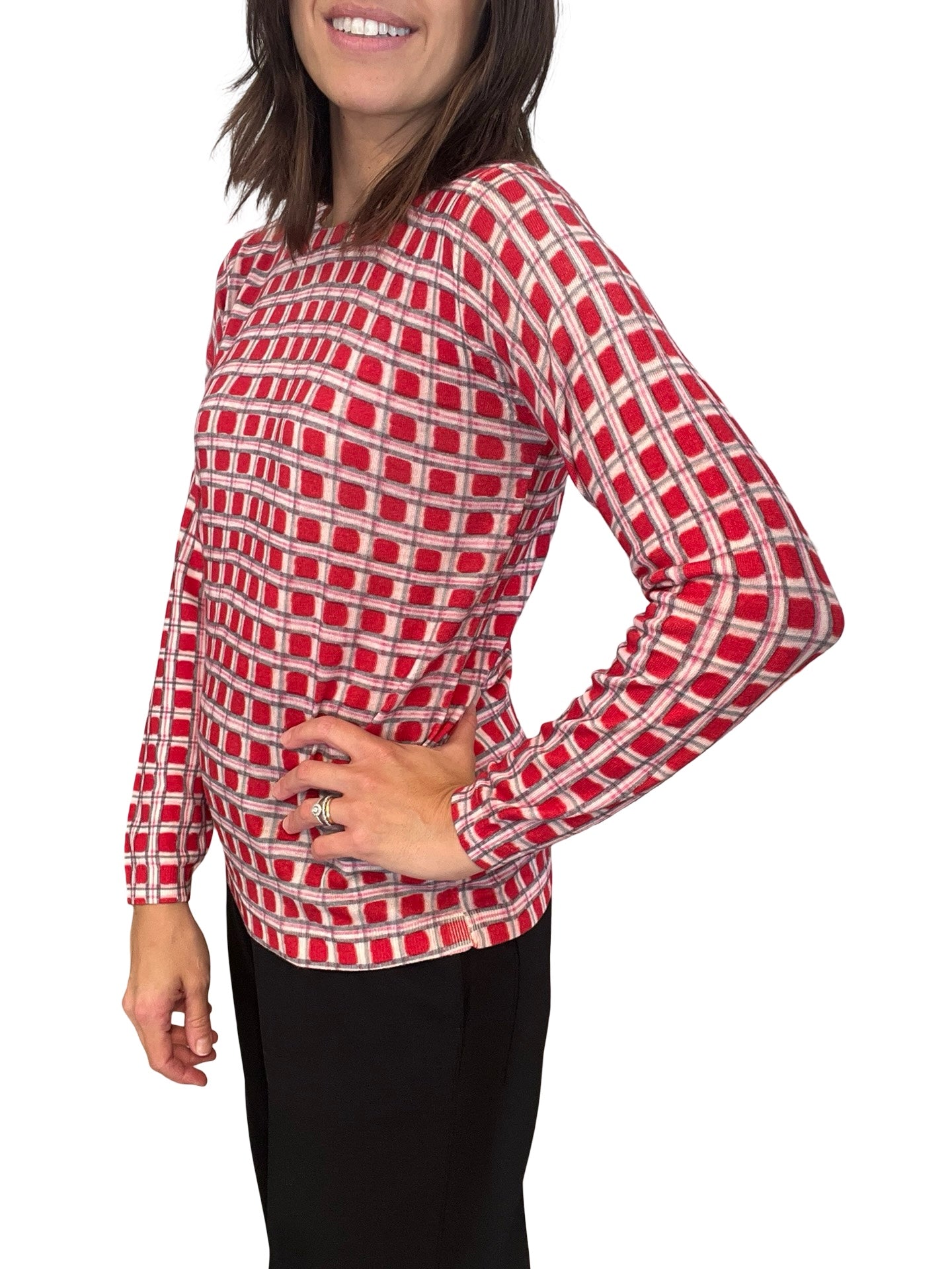 In Bed With You Plaid Sweater