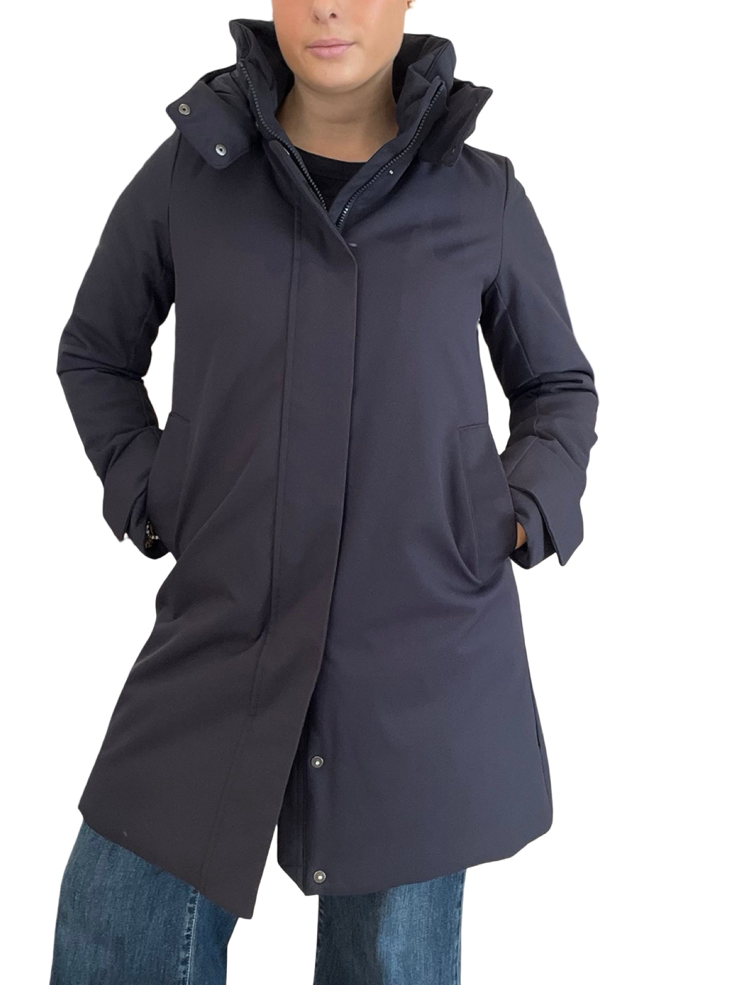 Save The Duck Parka lungo Sklar Navy