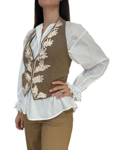 Diega Embroidered Vest