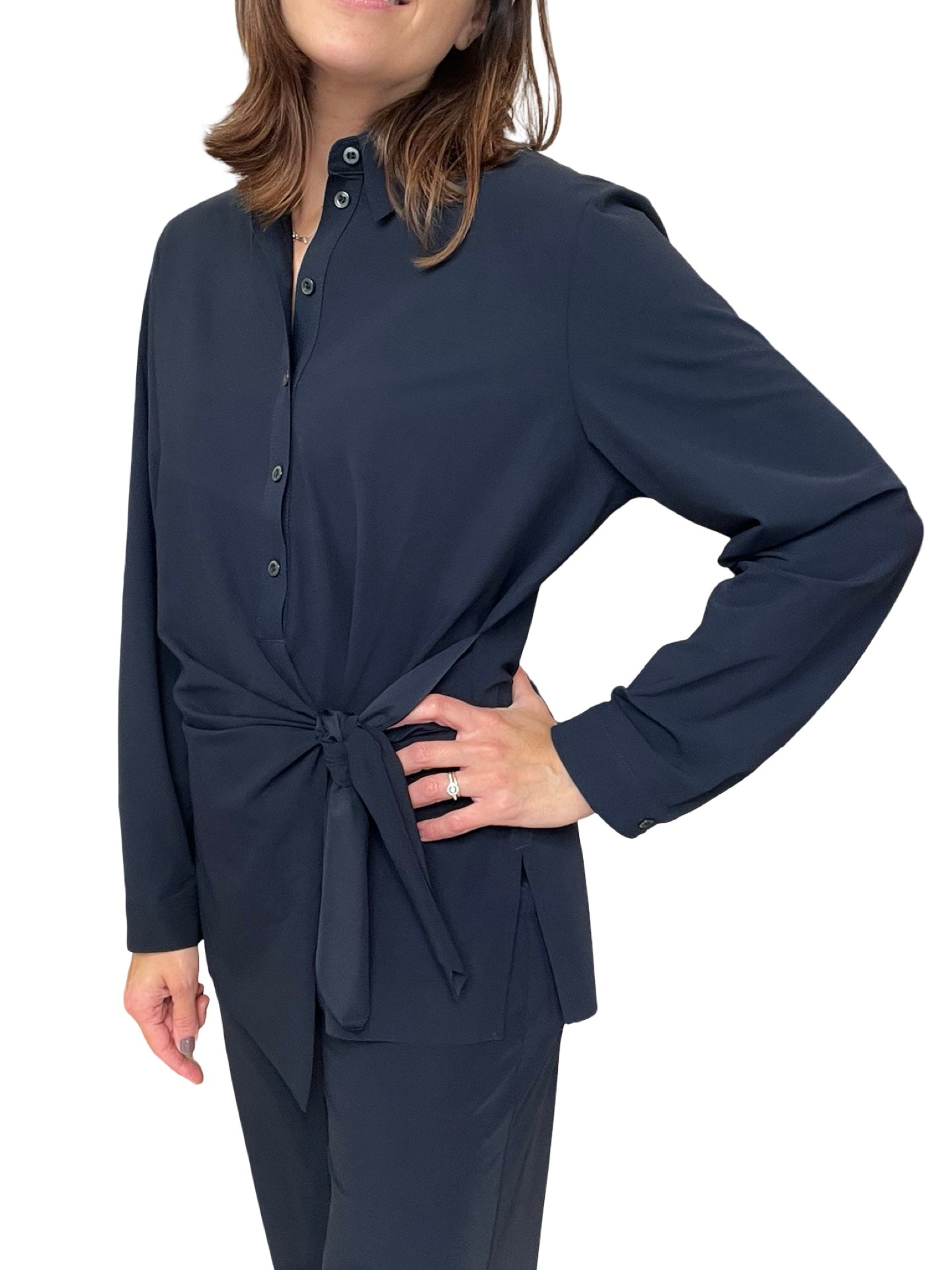 Penn&ink - Chemisier avec nœud sur le côté