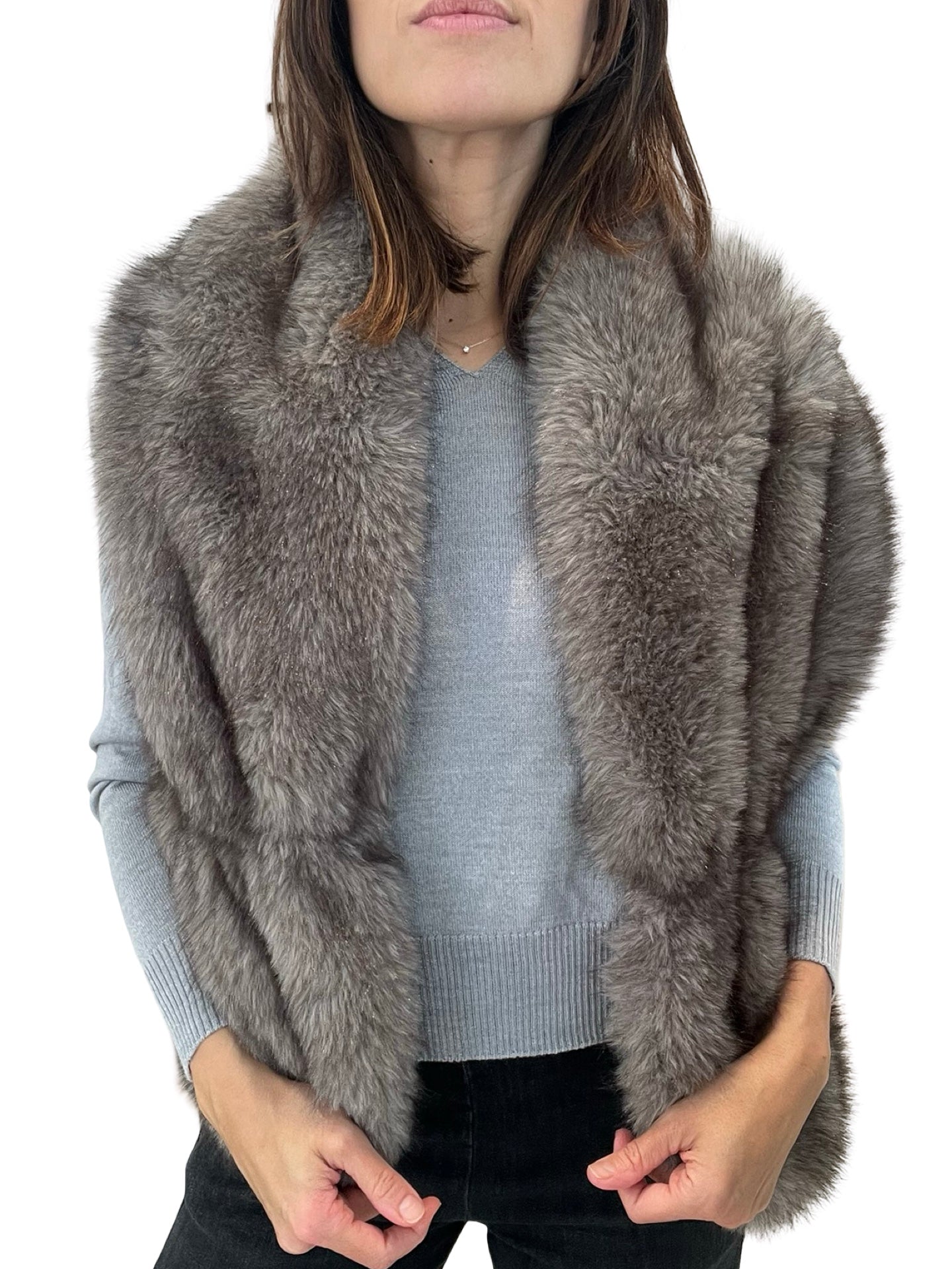 Collier Beta Corradi Zibe Gris