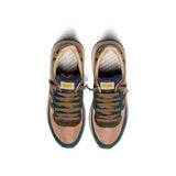 Sneaker Wushu Master Brown Blue