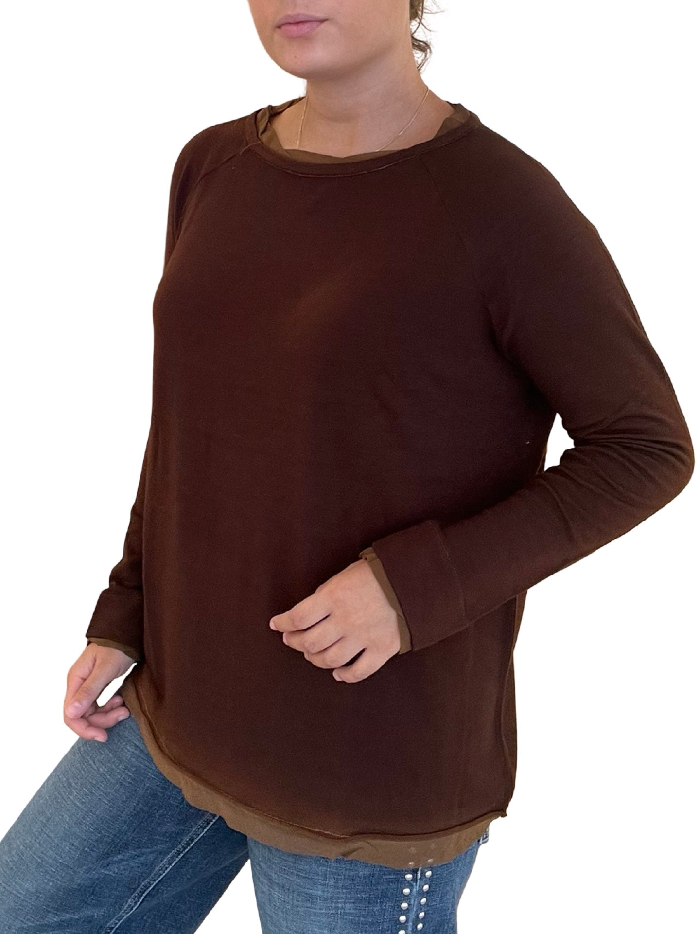 Jersey Shirt C-Zero Con Cuello Seda Campana