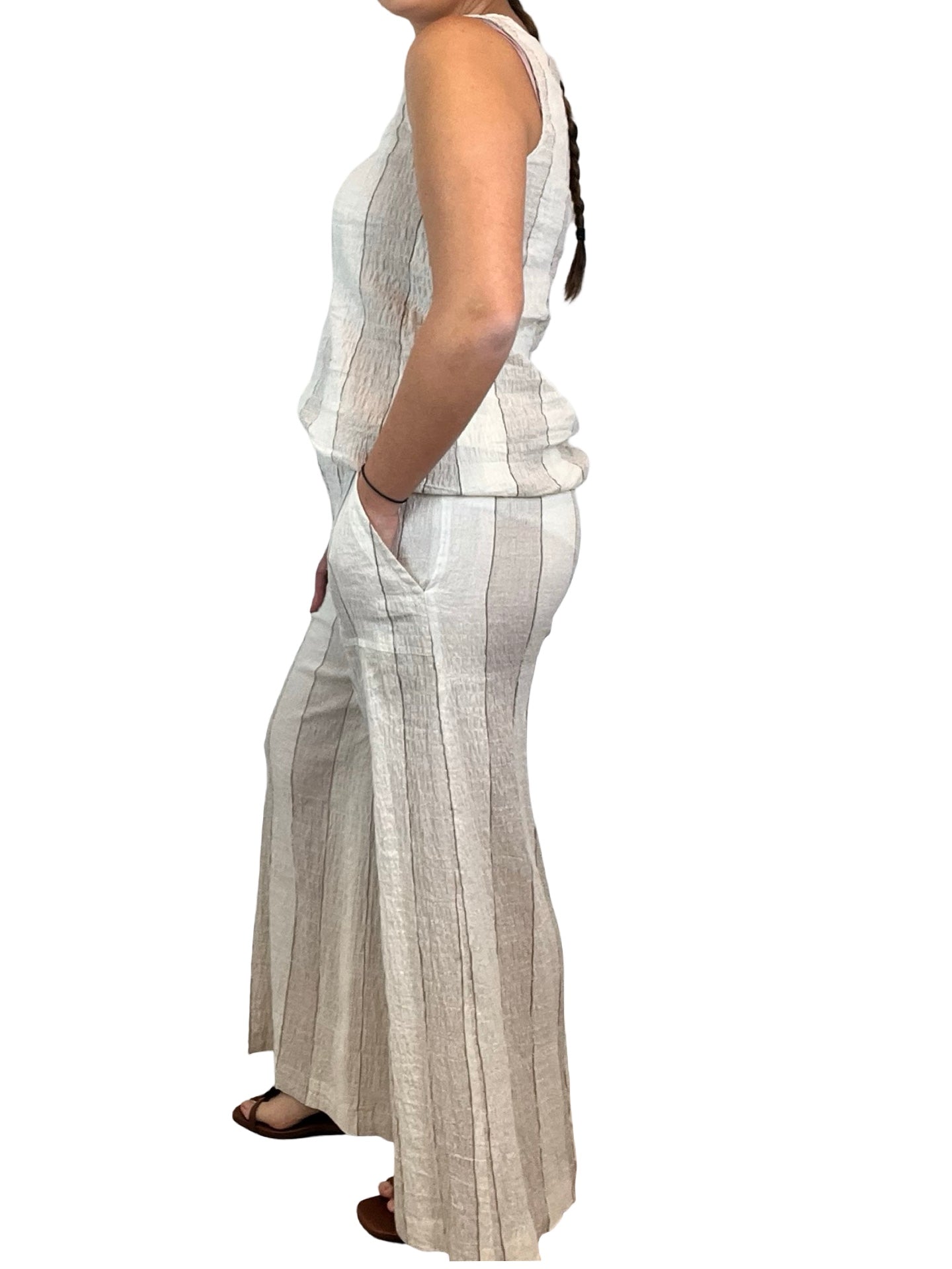 Pantalon Agoefilo Rayas Anchas